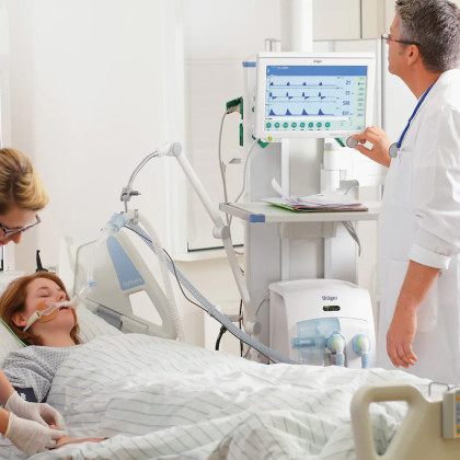 Dräger Evita V300 Аппарат ИВЛ Фото товара Dräger Evita V300 Аппарат ИВЛ