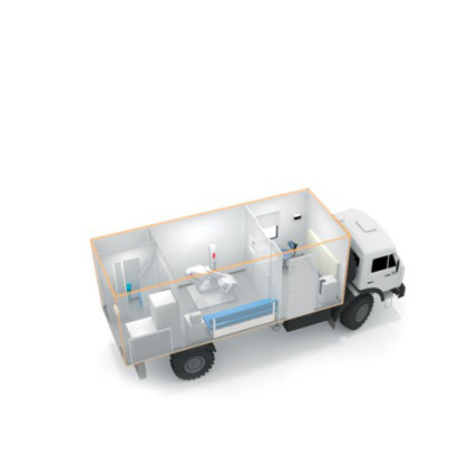 Передвижной медицинский комплекс «Рентгенографическая диагностика» Фото товара Передвижной медицинский комплекс «Рентгенографическая диагностика»