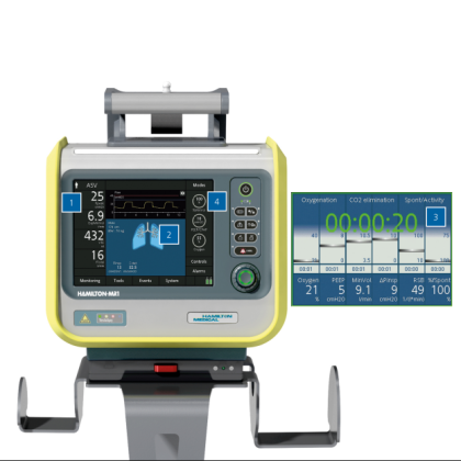 Аппарат ИВЛ HAMILTON MR1 Фото товара Аппарат ИВЛ HAMILTON MR1