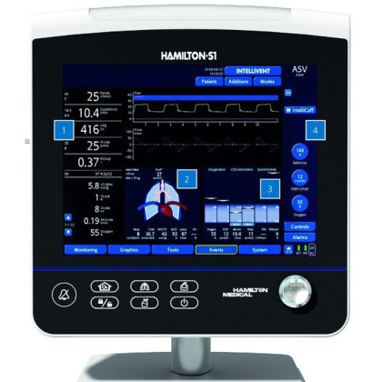 Аппарат ИВЛ Hamilton S1 Фото товара Аппарат ИВЛ Hamilton S1