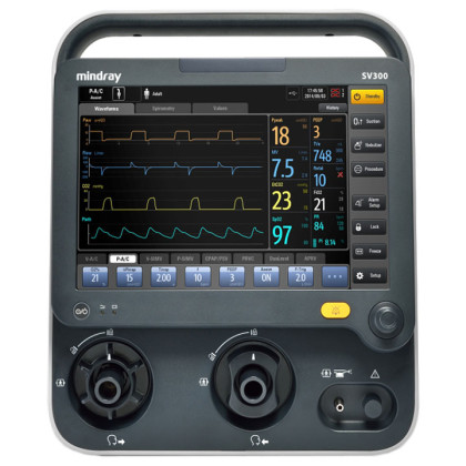 Аппарат ИВЛ Mindray SV300 Фото товара Аппарат ИВЛ Mindray SV300