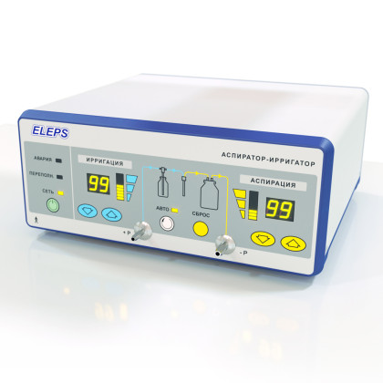 Аспиратор-ирригатор электроотсасыватель эндоскопический ELEPS АИЭ-15/15 Фото товара Аспиратор-ирригатор электроотсасыватель эндоскопический ELEPS АИЭ-15/15