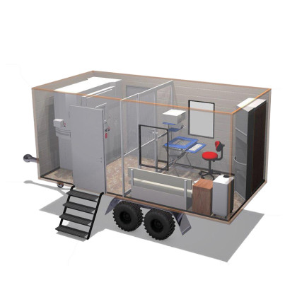 Фото товара Кабинет рентгенографический подвижный КРП-Ц-Прицеп