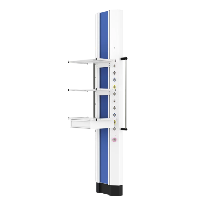 Медицинская консоль типа пол-потолок CADUCEUS CP Фото товара Медицинская консоль типа пол-потолок CADUCEUS CP