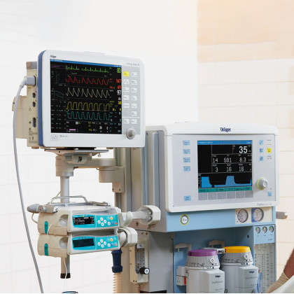 Наркозный аппарат Dräger Fabius Plus XL Фото товара Наркозный аппарат Dräger Fabius Plus XL