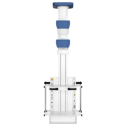 Фото товара Потолочная медицинская консоль CADUCEUS C2E-V двухплечевая вертикальная