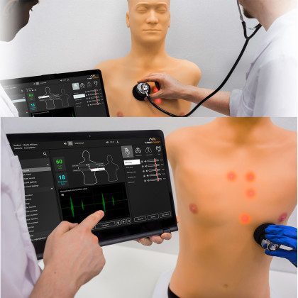 Симулятор аускультации MedVision MATT Фото товара Симулятор аускультации MedVision MATT