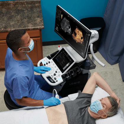 Ультразвуковая диагностическая система GE LOGIQ P10 Фото товара Ультразвуковая диагностическая система GE LOGIQ P10