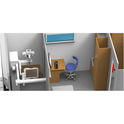 Фото товара Флюорографический рентген кабинет ПУЛЬМОЭКСПРЕСС