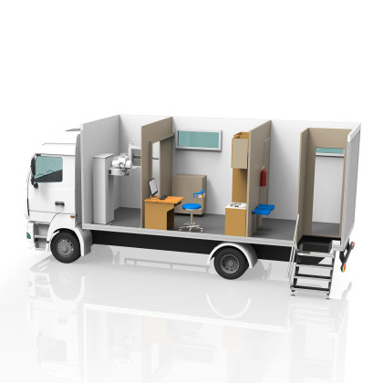 Фото товара Флюорографический рентген кабинет ПУЛЬМОЭКСПРЕСС