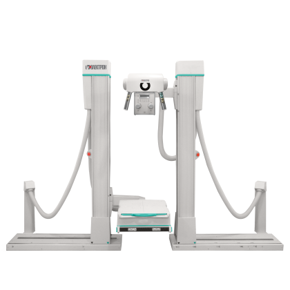 Фото товара Цифровой рентгеновский аппарат Электрон на два рабочих места с мобильным столом