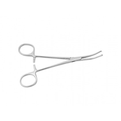 Зажим кровоостанавливающий 1x2 зубчатый №2 МИЗ-В З-119 изогнутый, 160 мм Фото товара Зажим кровоостанавливающий 1x2 зубчатый №2 МИЗ-В З-119 изогнутый, 160 мм