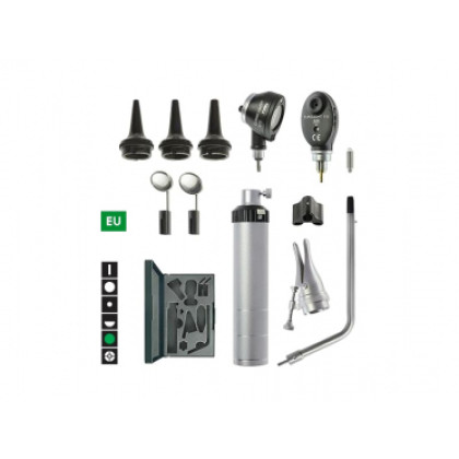 Фото товара Диагностический набор KaWe Бейсик C10/E16 02.01104.002 (с лампочным отоскопом и офтальмоскопом)