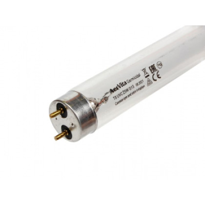 Бактерицидная лампа Aervita T8 UVC 25W Фото товара Бактерицидная лампа Aervita T8 UVC 25W