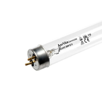 Бактерицидная лампа Aervita Germicidal T8 UVC 30W Фото товара Бактерицидная лампа Aervita Germicidal T8 UVC 30W