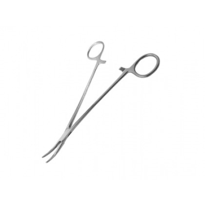 Зажим кровоостанавливающий зубчатый №3 МИЗ-В З-201 изогнутый, 270 мм Фото товара Зажим кровоостанавливающий зубчатый №3 МИЗ-В З-201 изогнутый, 270 мм