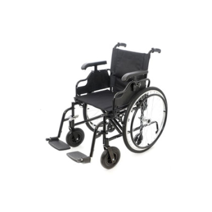 Кресло-коляска инвалидная складная Barry A8 T (сиденье 460 мм, колеса пневматические) Фото товара Кресло-коляска инвалидная складная Barry A8 T (сиденье 460 мм, колеса пневматические)