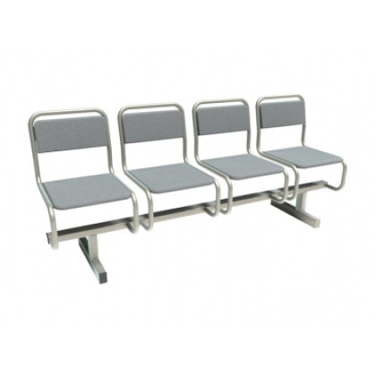 Секция стульев многоместная С4.30.05 Фото товара Секция стульев многоместная С4.30.05