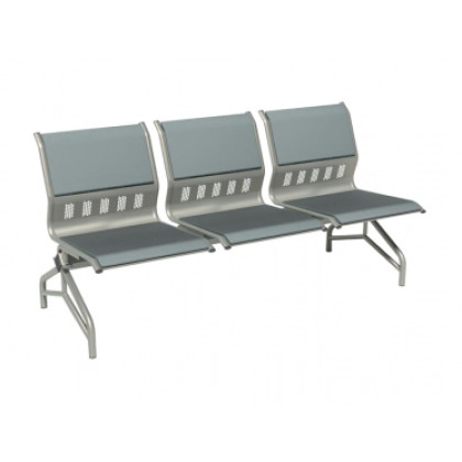 Секция стульев многоместная С4.49.01 Фото товара Секция стульев многоместная С4.49.01