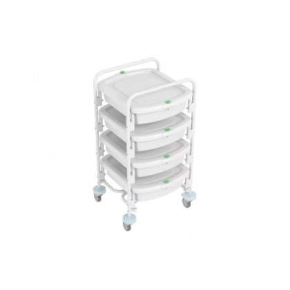 Тележка медицинская эндоскопическая ТКЭ-4 Кронт 1 (с контейнерами) Фото товара Тележка медицинская эндоскопическая ТКЭ-4 Кронт 1 (с контейнерами)