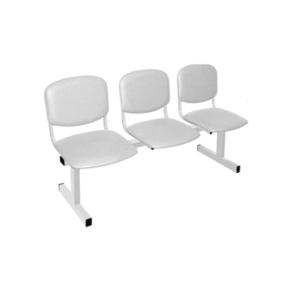 Секция стульев многоместная Техсервис М118 (3 места) с мягкой обивкой Фото товара Секция стульев многоместная Техсервис М118 (3 места) с мягкой обивкой