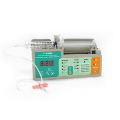 Насос шприцевой Медплант ДШП 5-20-Шмель Фото товара Насос шприцевой Медплант ДШП 5-20-Шмель