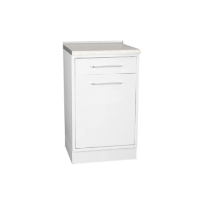 Тумба металлическая Белмедматериалы Т01 (с ящиком) Фото товара Тумба металлическая Белмедматериалы Т01 (с ящиком)