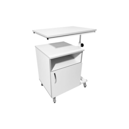 Тумба медицинская прикроватная СТР MD TM 13.03 (с поворотным столиком) Фото товара Тумба медицинская прикроватная СТР MD TM 13.03 (с поворотным столиком)