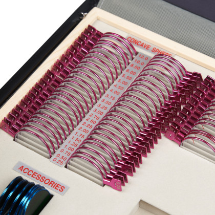 Набор пробных очковых линз № 2 Армед  158 линз Фото товара Набор пробных очковых линз № 2 Армед  158 линз