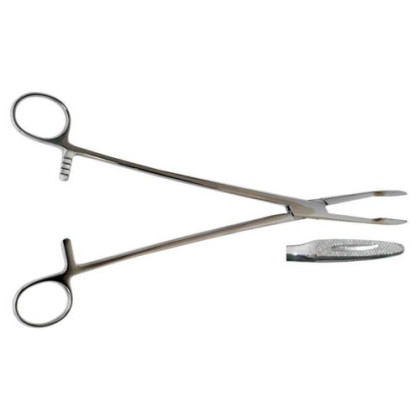 19-920 Зажим:  Maier (Корнцанг прямой, 260 мм) Фото товара 19-920 Зажим:  Maier (Корнцанг прямой, 260 мм)