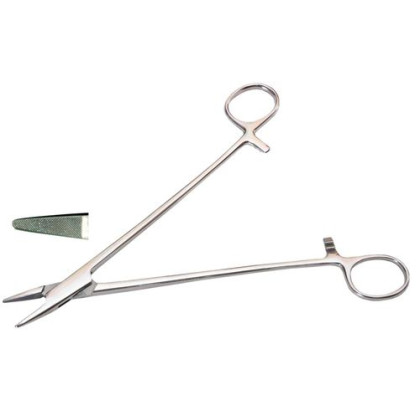 Фото товара Иглодержатель общехирургический, с тв.сплав. пластин, 200 мм