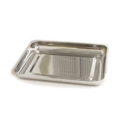 Лоток прямоугольный ЛМПр МЕДИКОН, нержавеющая сталь, 300х220х30 мм Фото товара Лоток прямоугольный ЛМПр МЕДИКОН, нержавеющая сталь, 300х220х30 мм
