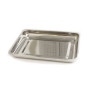 Лоток прямоугольный ЛМПр МЕДИКОН, нержавеющая сталь, 300х220х30 мм Фото товара Лоток прямоугольный ЛМПр МЕДИКОН, нержавеющая сталь, 300х220х30 мм