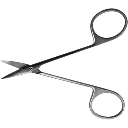 Фото товара Ножницы глазные д/снятия швов изогнутые, 115 мм