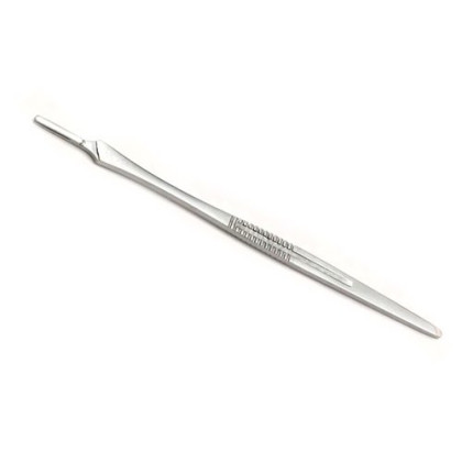 Фото товара 7-107 Ручка для скальпеля большая Scalpel Handles, 160 мм