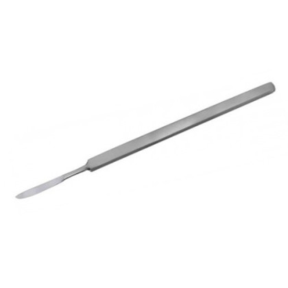 Фото товара 16-502 Скальпель глазной брюшистый средний Surgical 140*30 мм