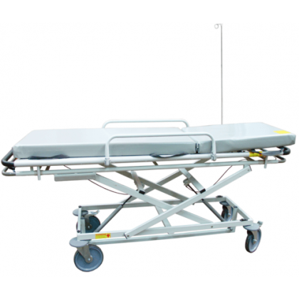 1261 Тележка для перевозки больных ТВ-ММ, двухсекционная, многоуровн. Фото товара 1261 Тележка для перевозки больных ТВ-ММ, двухсекционная, многоуровн.