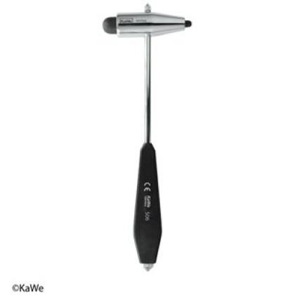 Фото товара Молоточек неврологический KaWe Witroe, с иглой и кисточкой, 24 см, 198 г