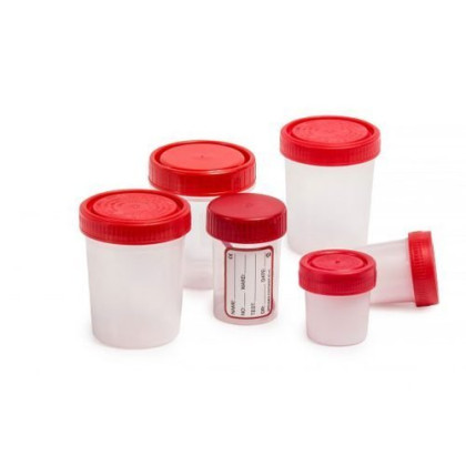 Контейнер для отбора, транспортировки и хранения биологических материалов 120 мл Фото товара Контейнер для отбора, транспортировки и хранения биологических материалов 120 мл