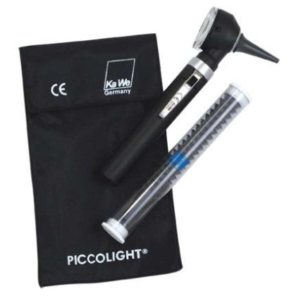 Отоскоп PICCOLIGHT (Пикколайт) KaWe ФО, LED, черный Фото товара Отоскоп PICCOLIGHT (Пикколайт) KaWe ФО, LED, черный