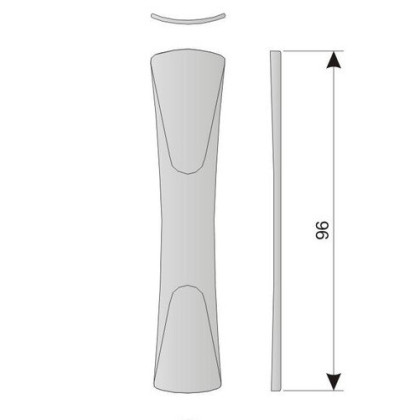 Пластинка для операции на веках ПС-1* Фото товара Пластинка для операции на веках ПС-1*