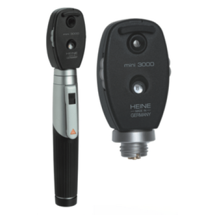 Офтальмоскоп Heine mini 3000 ксенон-галоген 2,5 В, рукоятка mini 3000, без футляра Фото товара Офтальмоскоп Heine mini 3000 ксенон-галоген 2,5 В, рукоятка mini 3000, без футляра