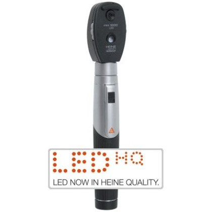 Офтальмоскоп Heine mini 3000 LED, рукоятка mini 3000, без футляра Фото товара Офтальмоскоп Heine mini 3000 LED, рукоятка mini 3000, без футляра