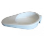 Судно полимерное медицинское тип Ладья с крышкой Фото товара Судно полимерное медицинское тип Ладья с крышкой