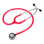 Фото товара Стетоскоп KaWe Чайлд-Престиж Лайт детский, алюминий, красный