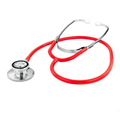 Стетоскоп KaWe Double, двойная головка, алюминий, красный Фото товара Стетоскоп KaWe Double, двойная головка, алюминий, красный