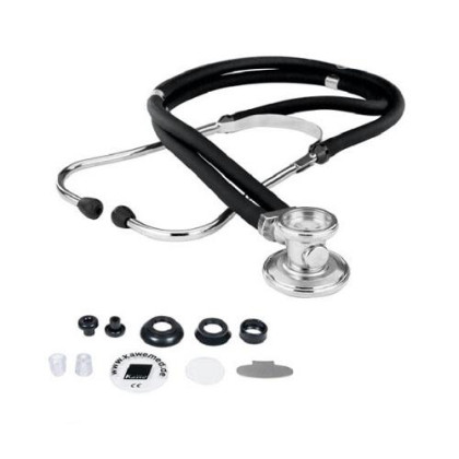 Стетоскоп KaWe Rapport, нержавеющая сталь, черный Фото товара Стетоскоп KaWe Rapport, нержавеющая сталь, черный