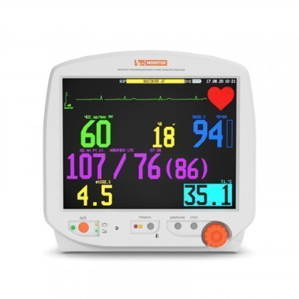 Монитор пациента МИТАР 01-Р-Д, дисплей 10,4" Фото товара Монитор пациента МИТАР 01-Р-Д, дисплей 10,4"