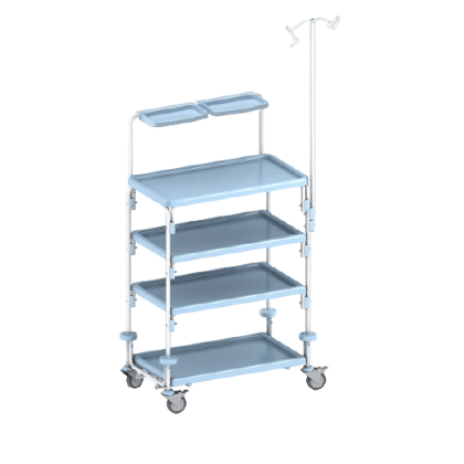 Тележка эндоскопическая ТЭ-4-01-"КРОНТ" Фото товара Тележка эндоскопическая ТЭ-4-01-"КРОНТ"