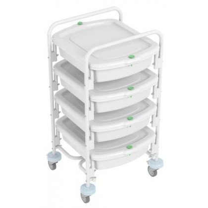 Фото товара Тележка контейнерная эндоскопическая ТКЭ-4-"КРОНТ" (без контейнеров)